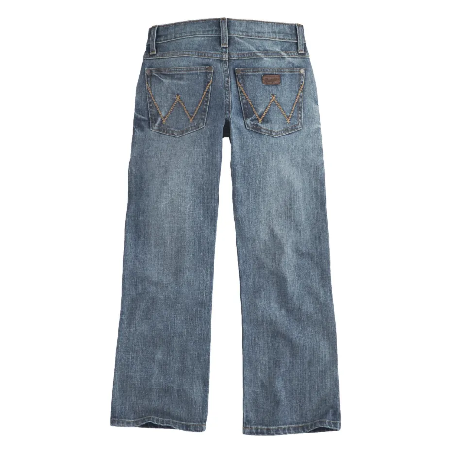 10JRT20GL - Wrangler Boy's Retro Relaxed Boot Jean - Slim