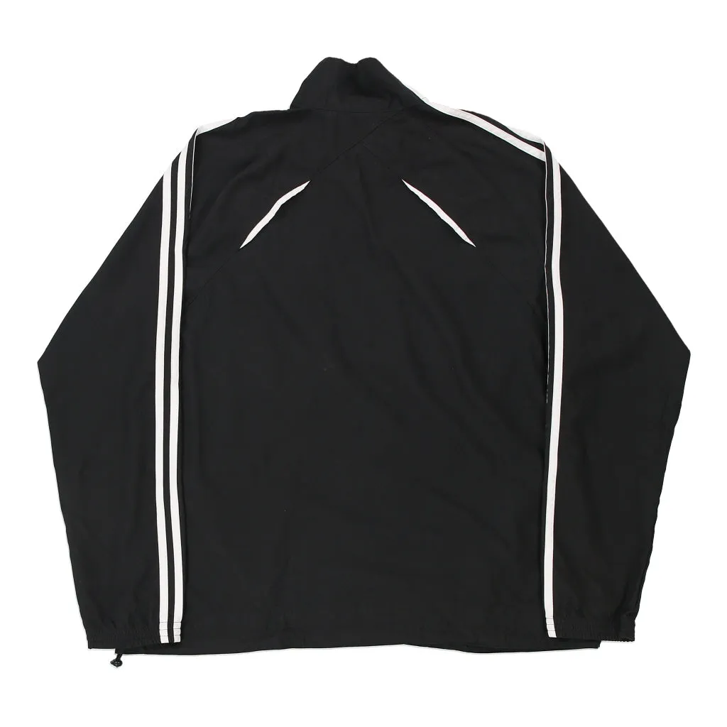 Adidas Jacket - Large Black Polyester Blend