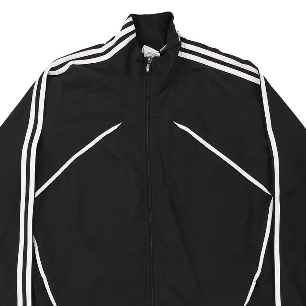 Adidas Jacket - Large Black Polyester Blend