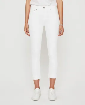 AG Jeans - EX-Boyfriend Slim in Tonal White