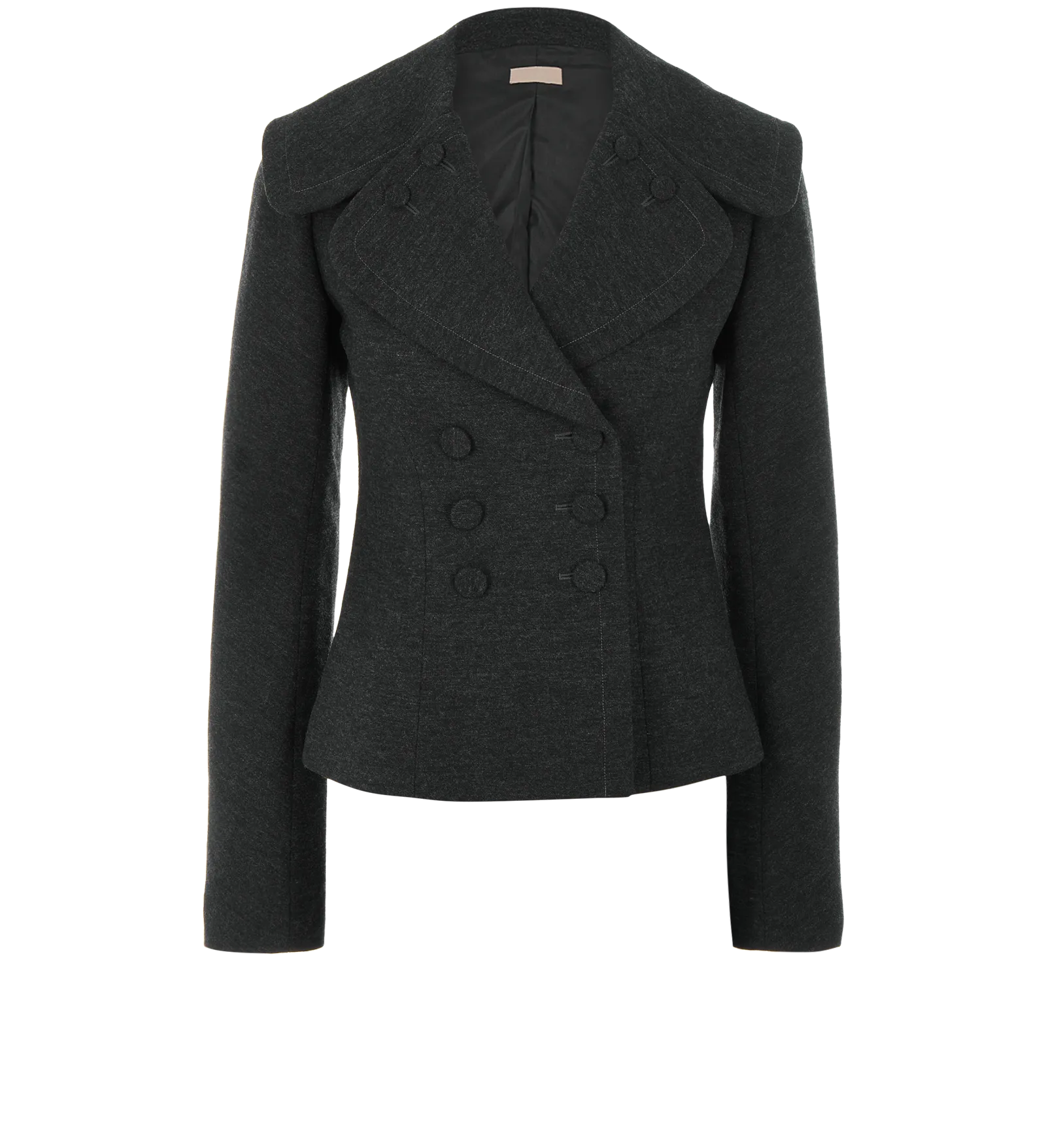 Alaia Double-Breasted Short Coat