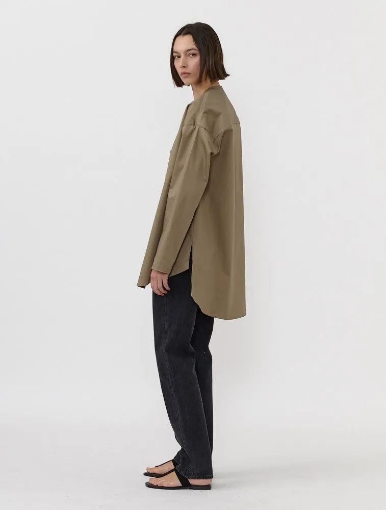 Albus Lumen Exclusive | Amare Oversized Shirt Jacket