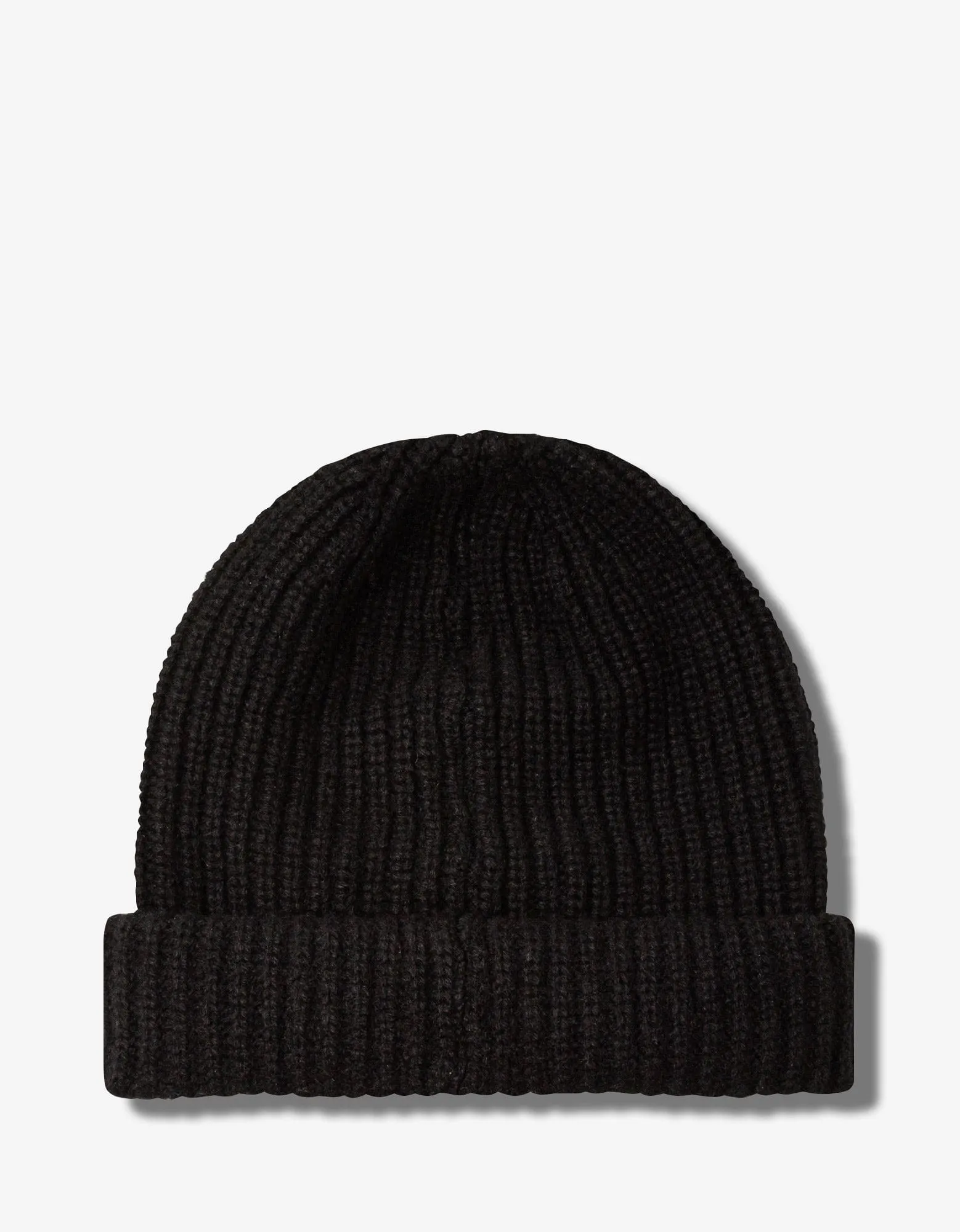 Amiri Black Cashmere Logo Beanie Hat