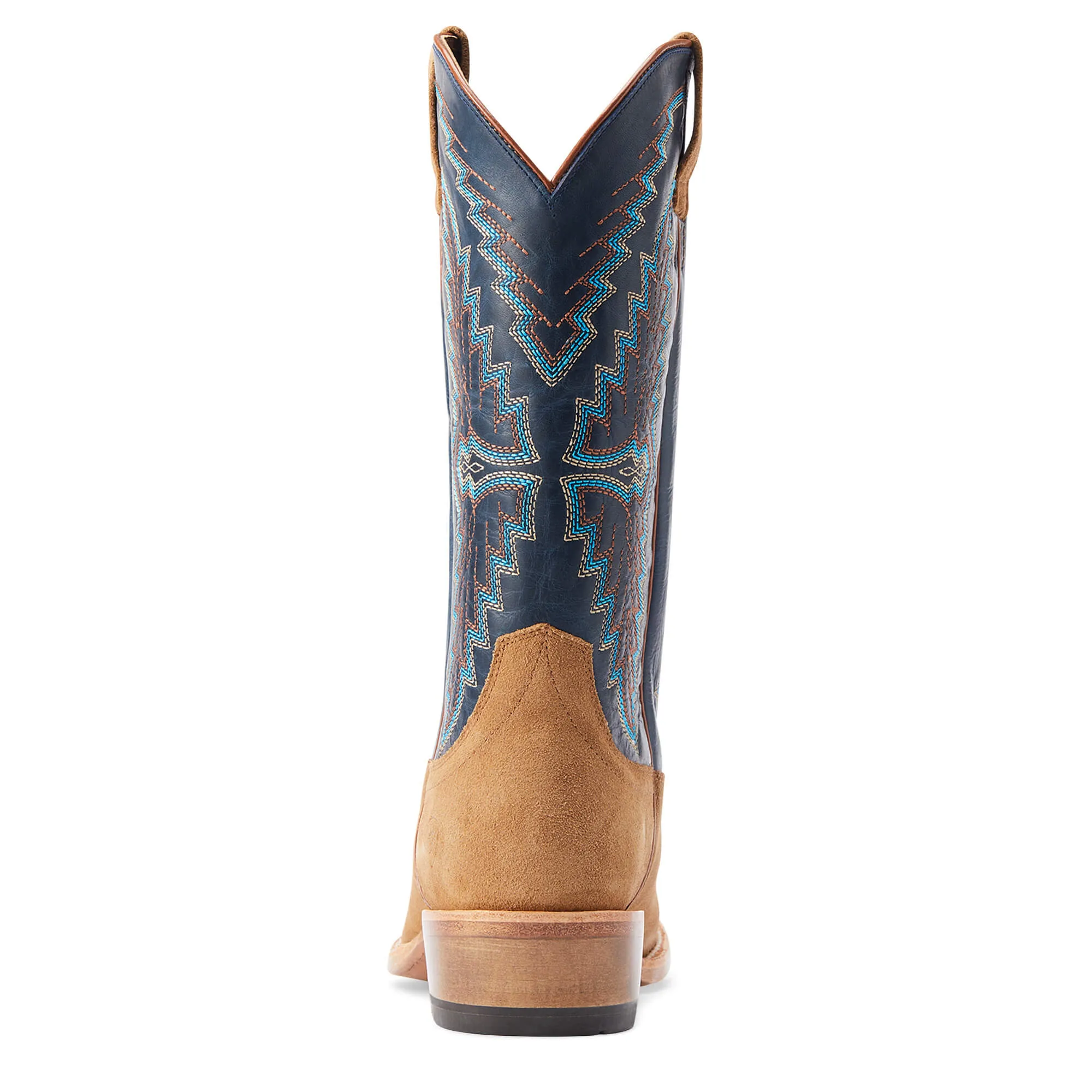 Ariat: Men’s Futurity Showman Dijon Roughout Navy Western Boot