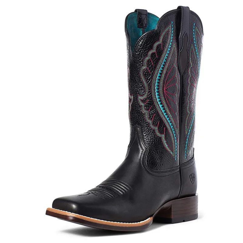 Ariat Women's PrimeTime Western Boot - Black