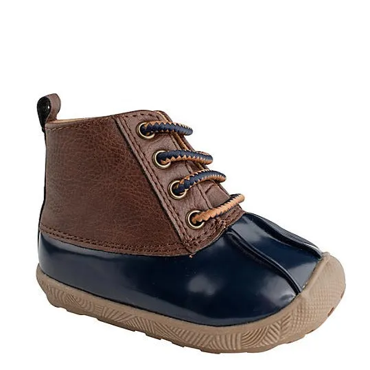 BABY DEER DUCK BOOT- NAVY