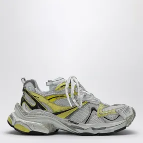 BALENCIAGA Runner 2.0 Sneaker in White, Yellow & Black