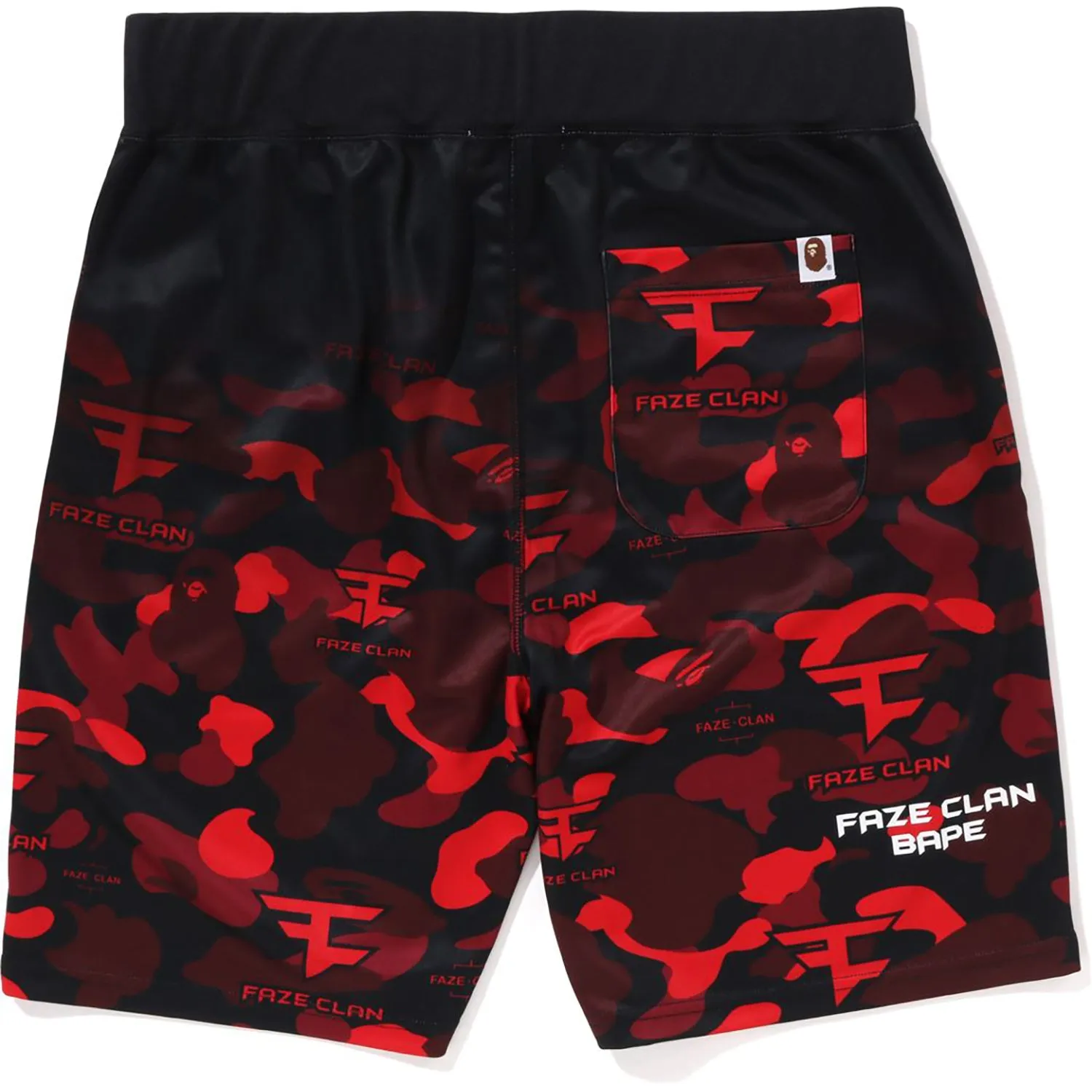 BAPE X FAZE CLAN GAME SHORTS MENS