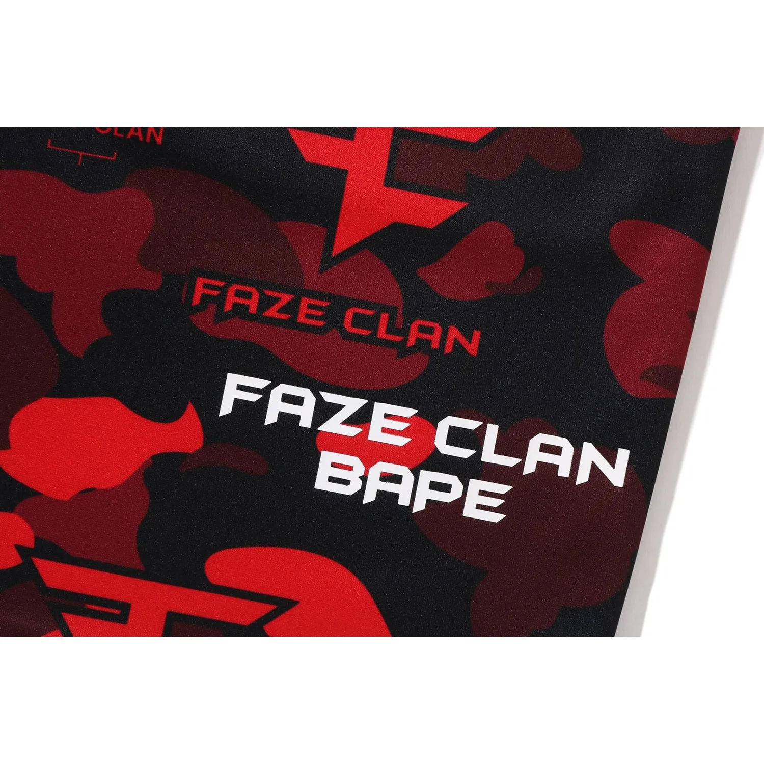 BAPE X FAZE CLAN GAME SHORTS MENS