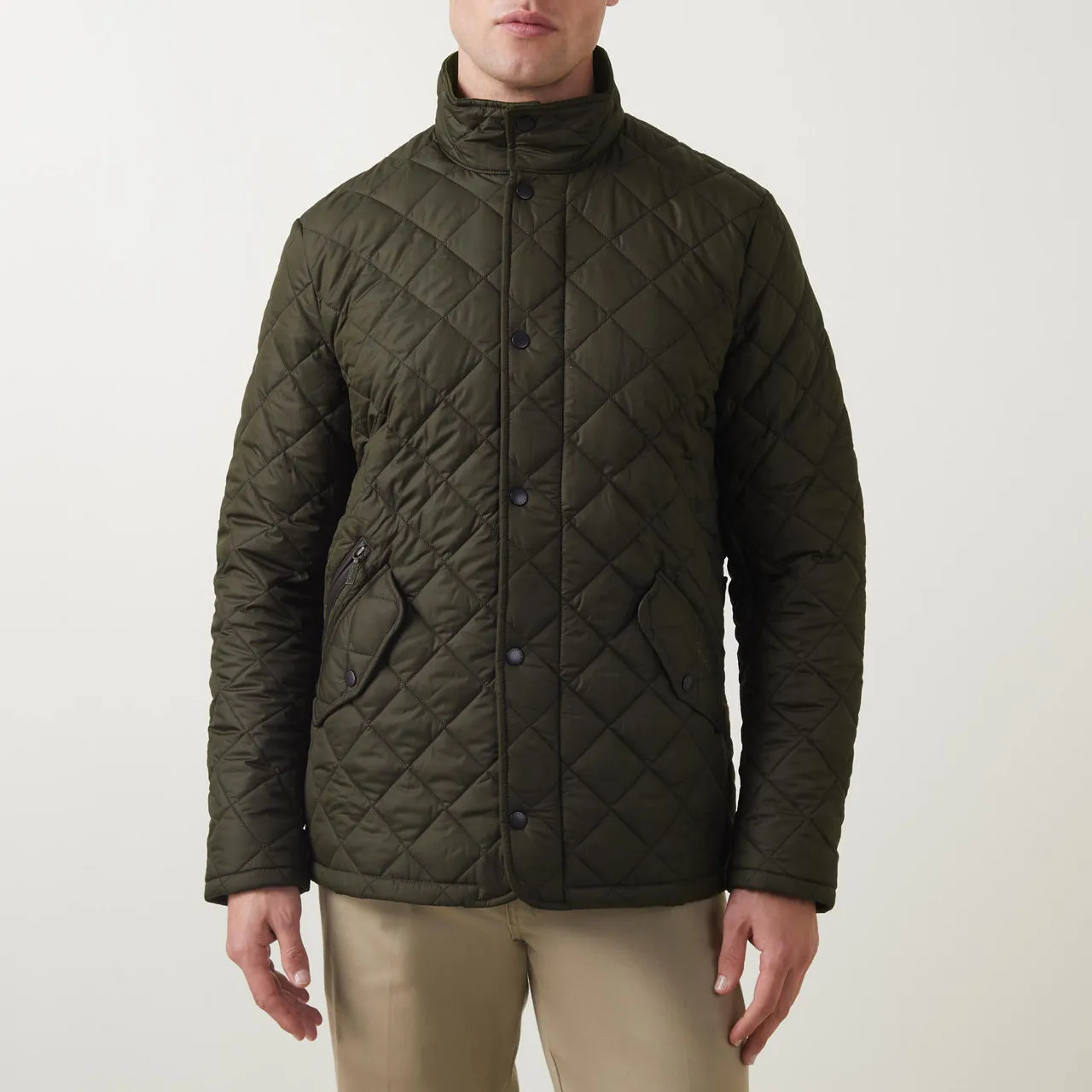 BARBOUR Chelsea Quilted Jacket - Brown