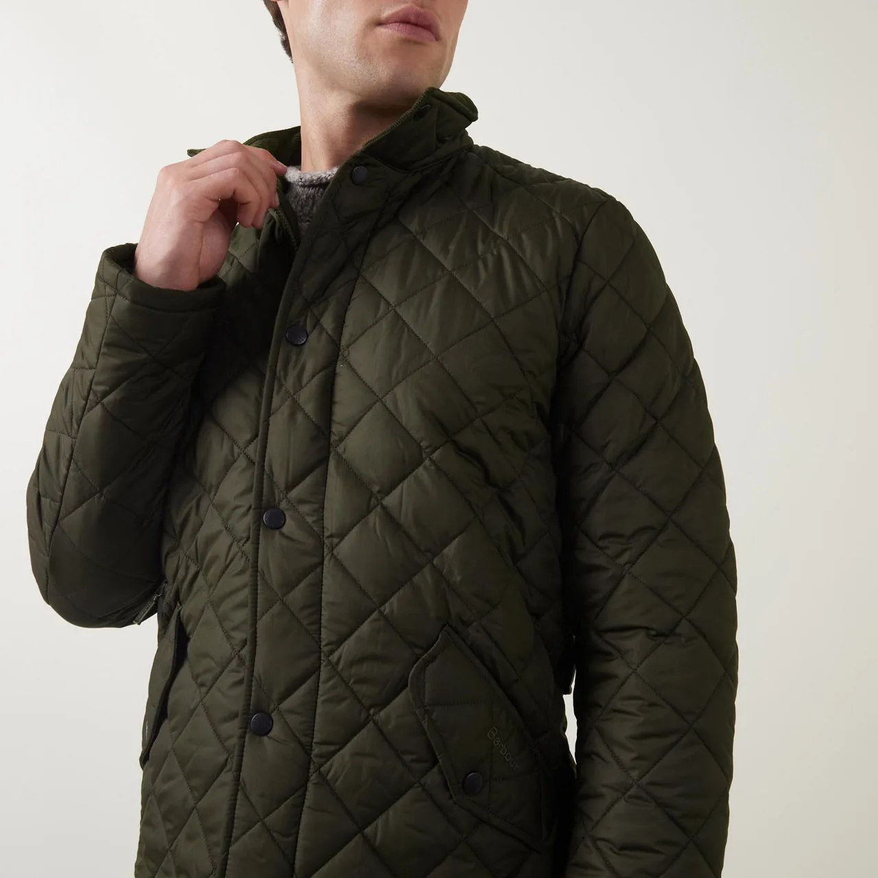 BARBOUR Chelsea Quilted Jacket - Brown