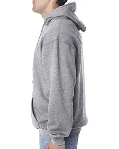 Bayside Adult Hooded Pullover Fleece BA960 Dark Ash