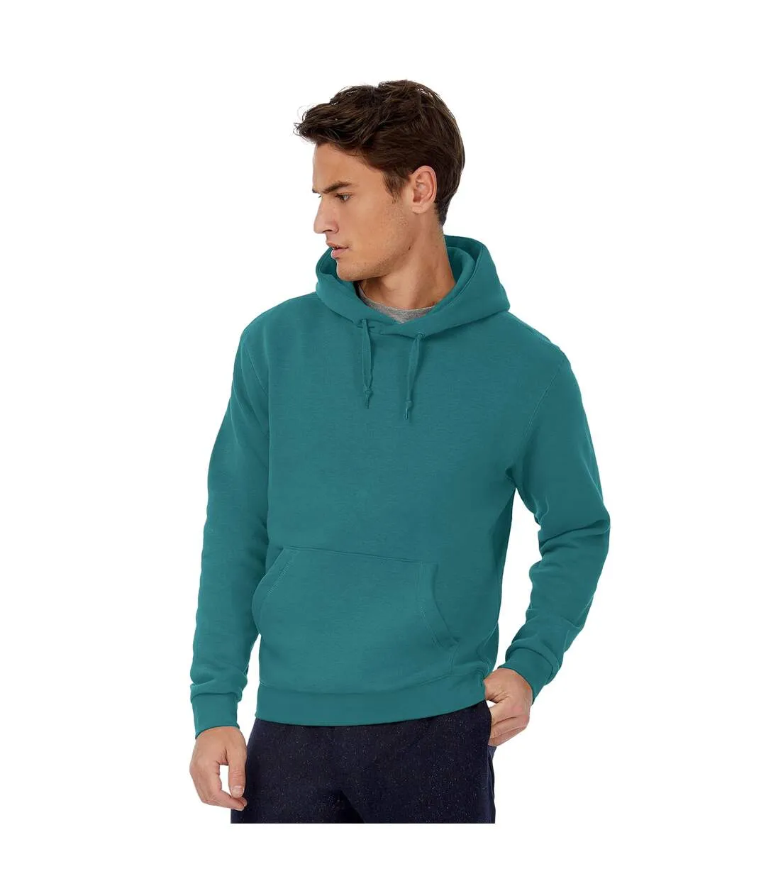 B&C Mens Hooded Sweatshirt / Mens Sweatshirts & Hoodies (Diva Blue) - UTBC127