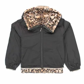 Bellerose Reversible Animalier Jacket For Girls And Teen