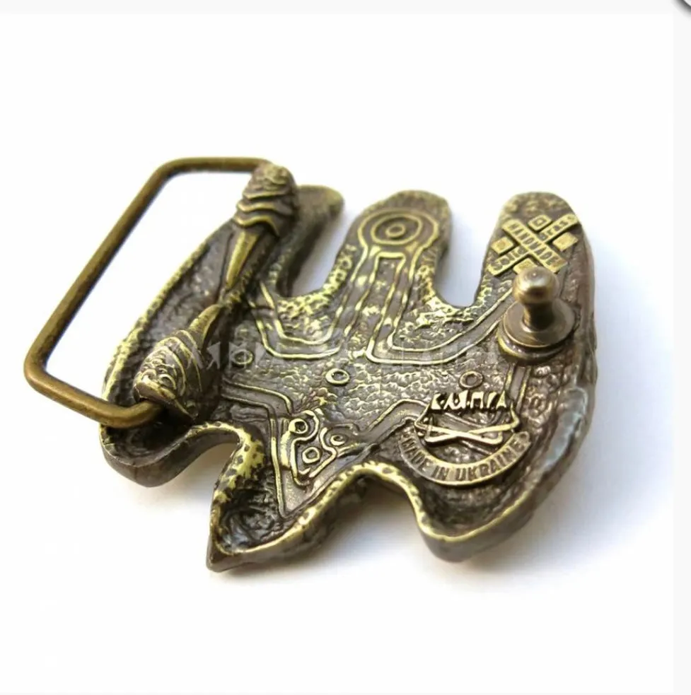 Belt Buckle - Hawk-Tryzub