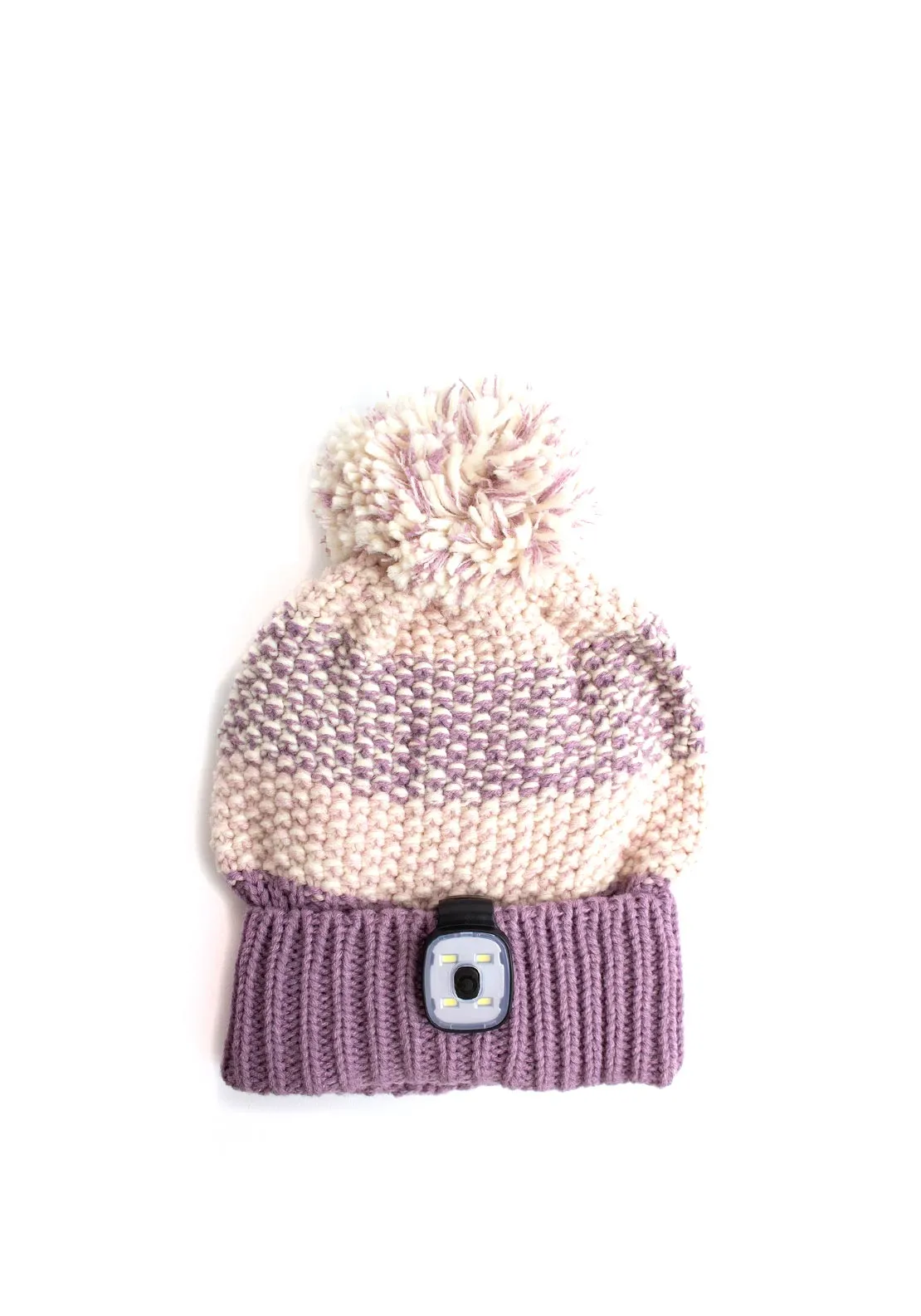 Brandwell Something Special Knit LED Hat, Purple