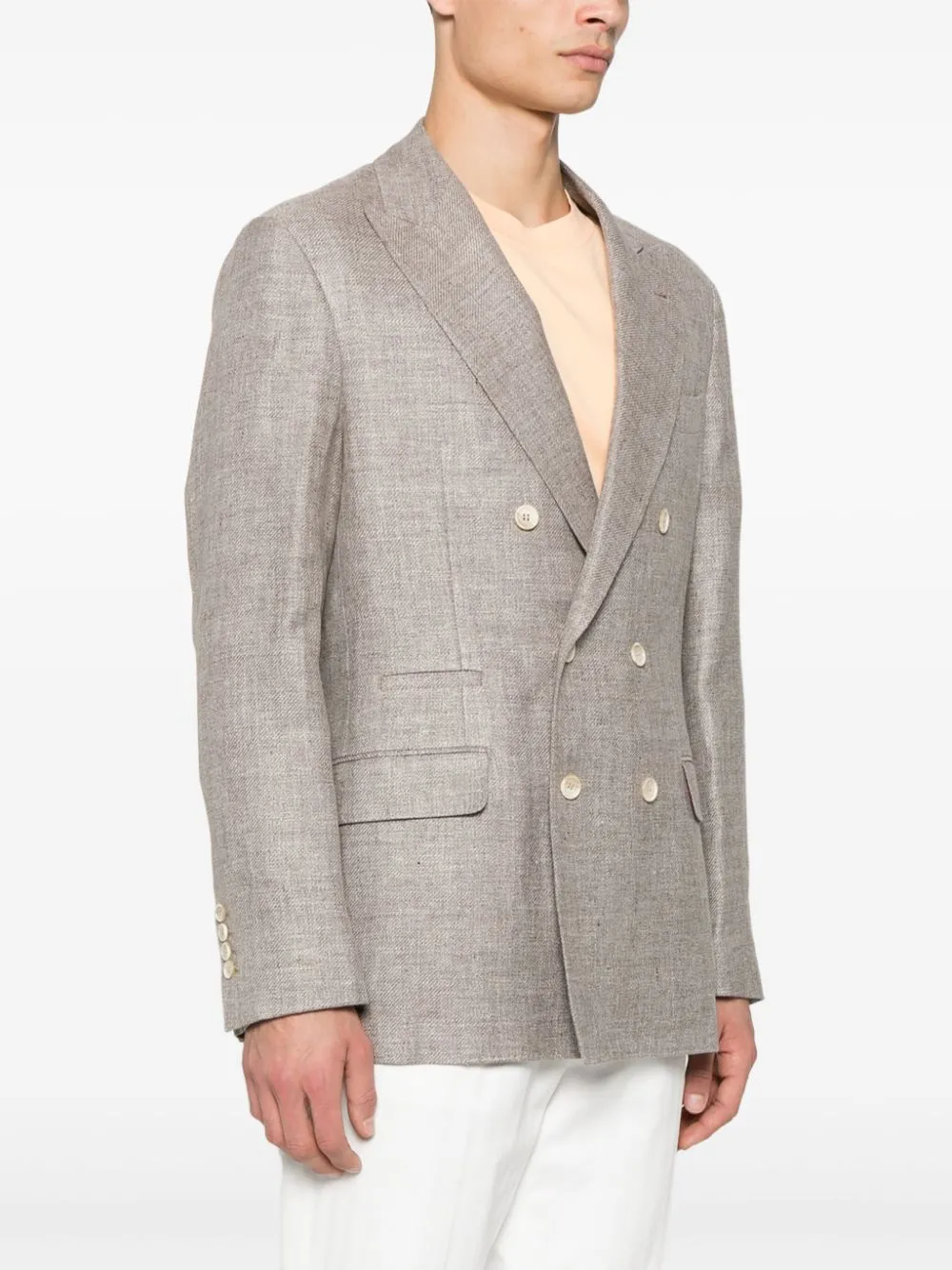 Brunello Cucinelli Linen Blend Jacket