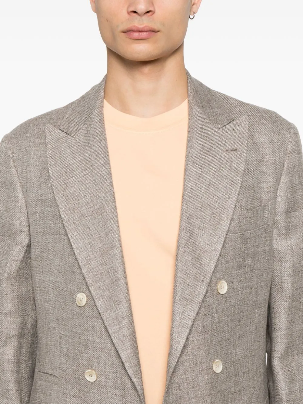 Brunello Cucinelli Linen Blend Jacket