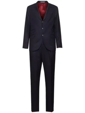 Brunello Cucinelli   Wool flannel single breast suit 