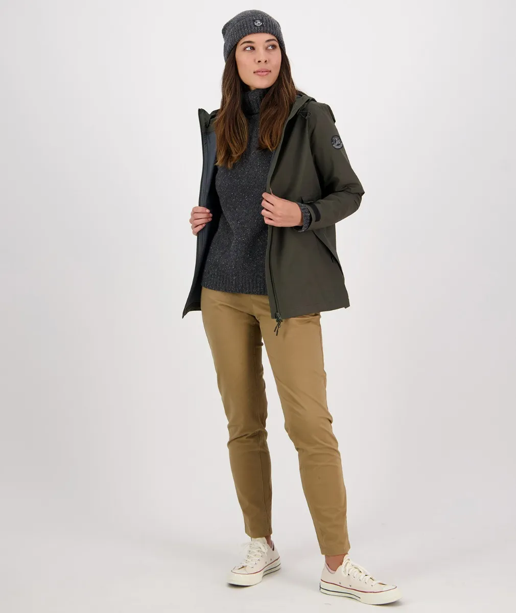 Buy Women's Wellington Rain Jacket (Forest) - Swanndri NZ