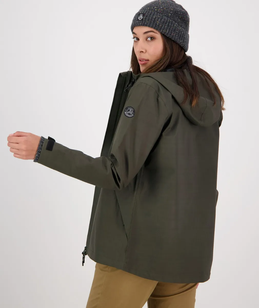 Buy Women's Wellington Rain Jacket (Forest) - Swanndri NZ