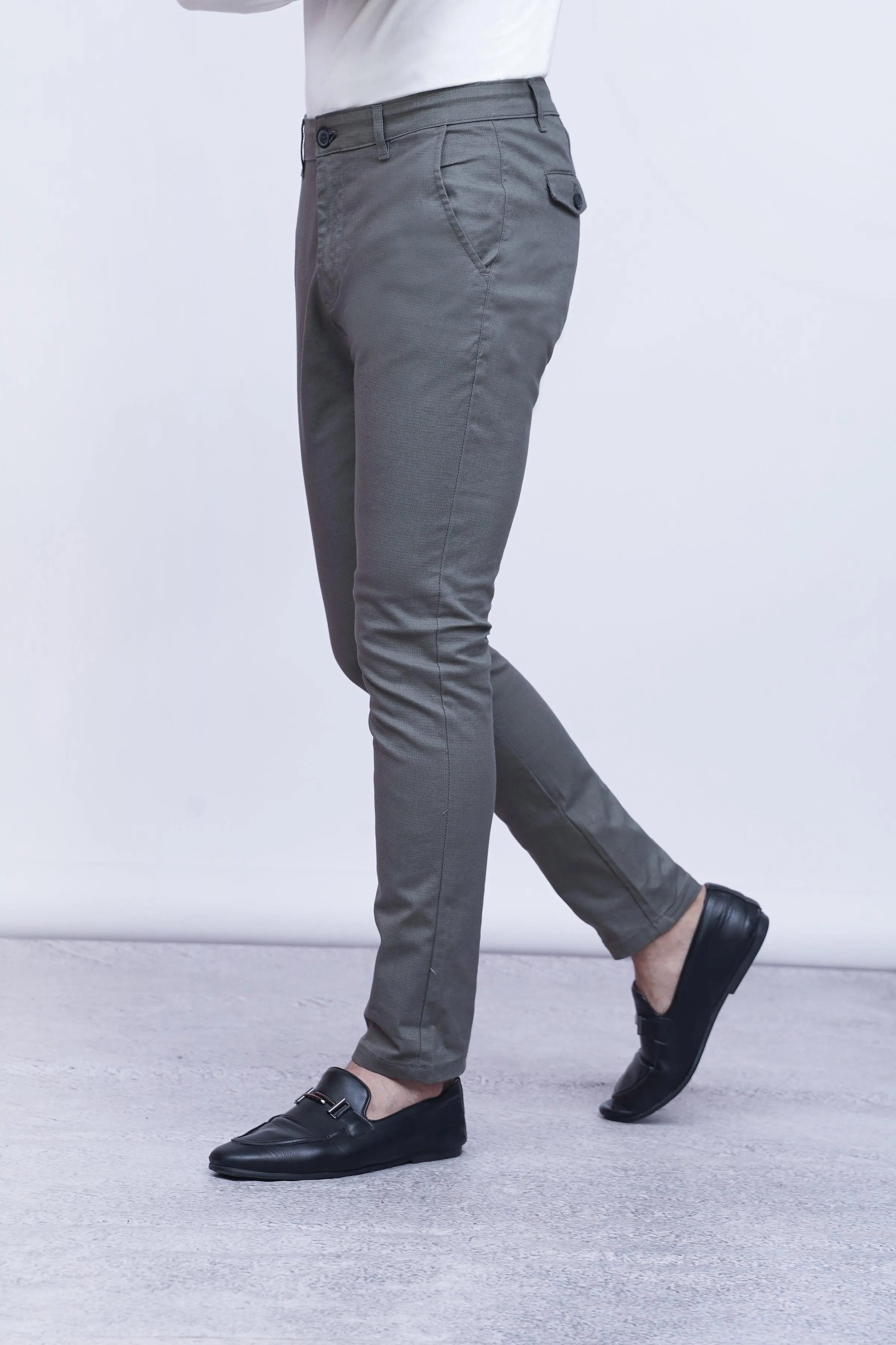 CASUAL PANT 5 POCKET LIGHT OLIVE