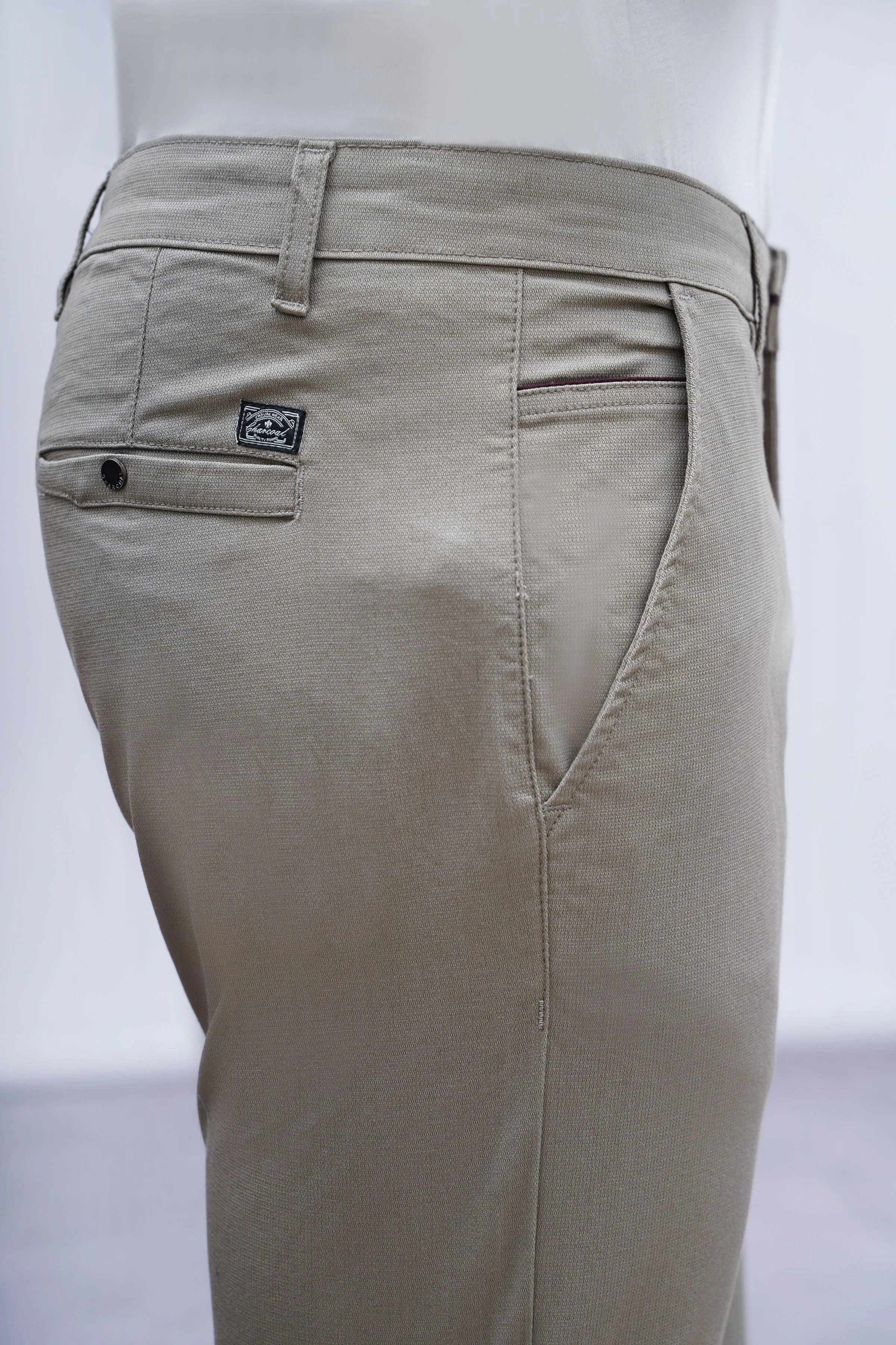 CASUAL PANT CROSS POCKET LIGHT KHAKI