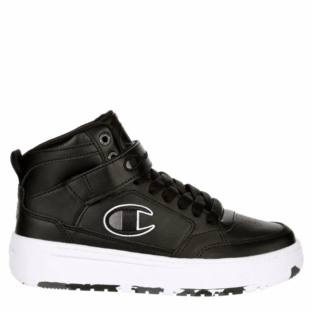 CHAMPION  BOYS BIG KID DROME HI SNEAKER