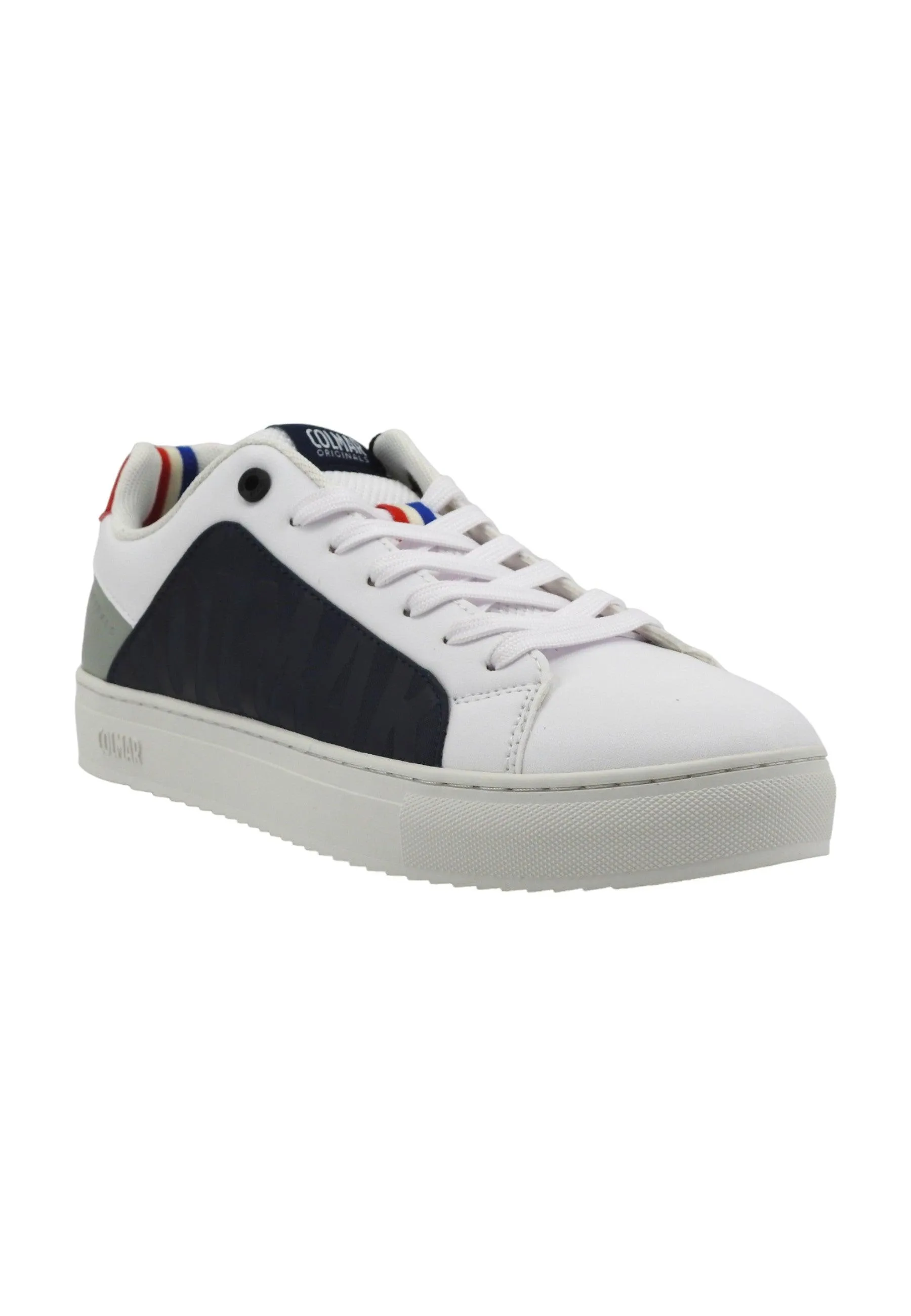 COLMAR Sneaker Uomo Navy Red White BRADBURY CHROMATIC BLOCK