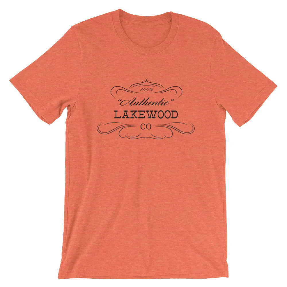 Colorado - Lakewood CO - Short-Sleeve Unisex T-Shirt - Authentic