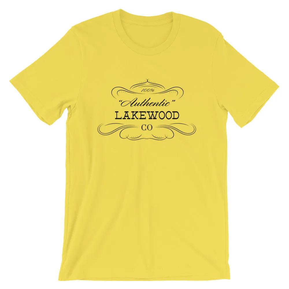 Colorado - Lakewood CO - Short-Sleeve Unisex T-Shirt - Authentic