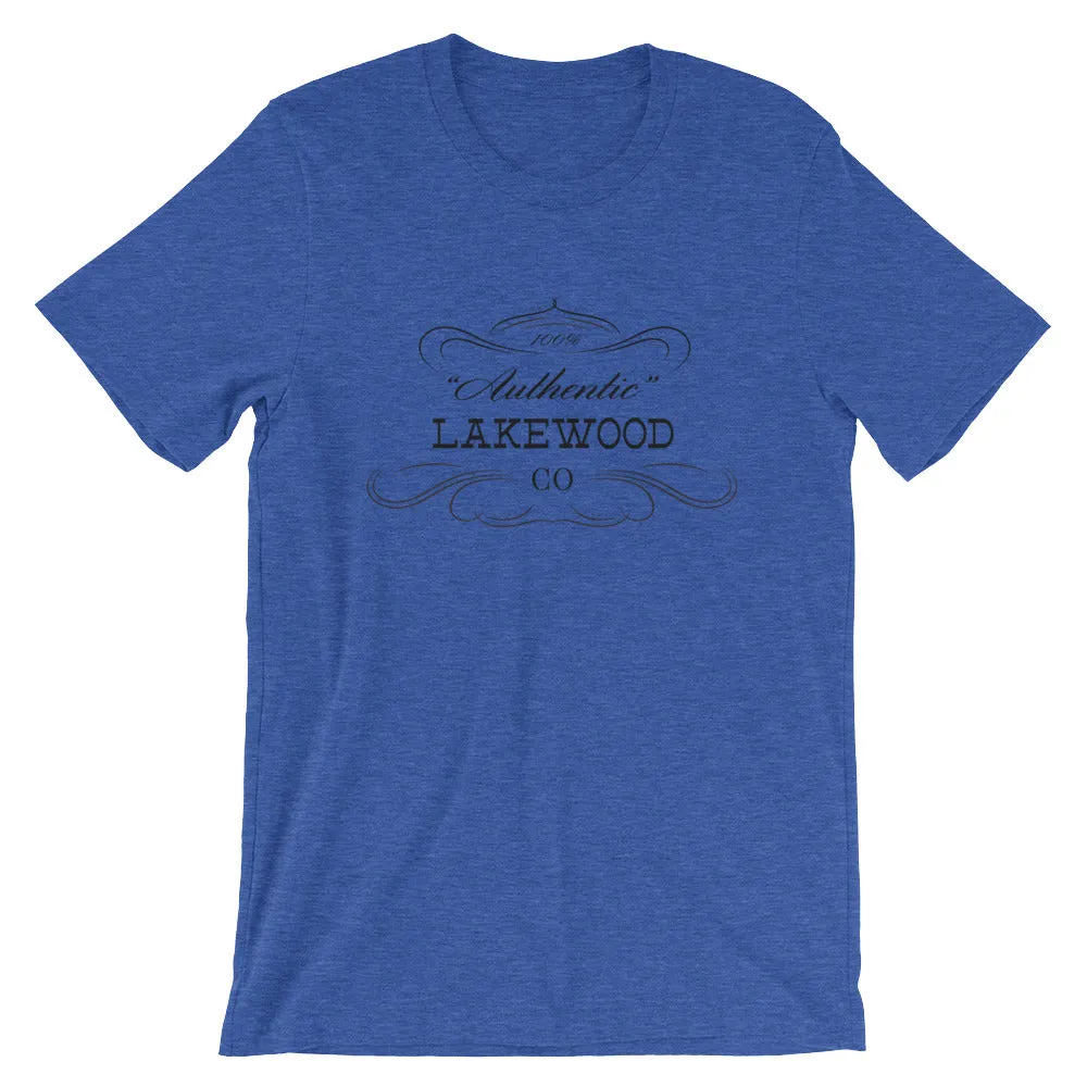 Colorado - Lakewood CO - Short-Sleeve Unisex T-Shirt - Authentic