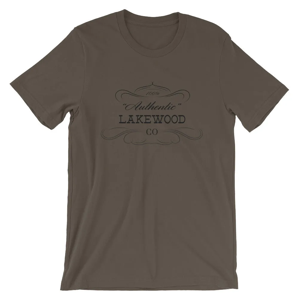 Colorado - Lakewood CO - Short-Sleeve Unisex T-Shirt - Authentic