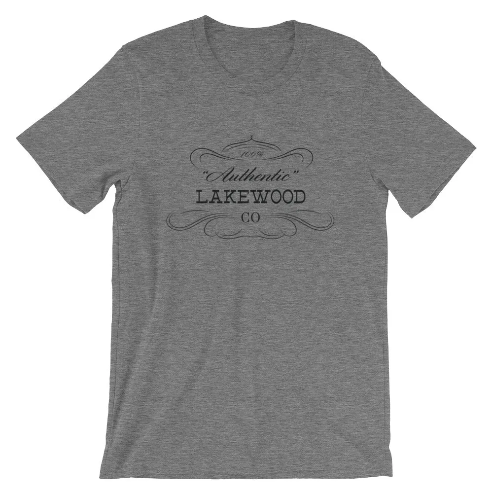 Colorado - Lakewood CO - Short-Sleeve Unisex T-Shirt - Authentic