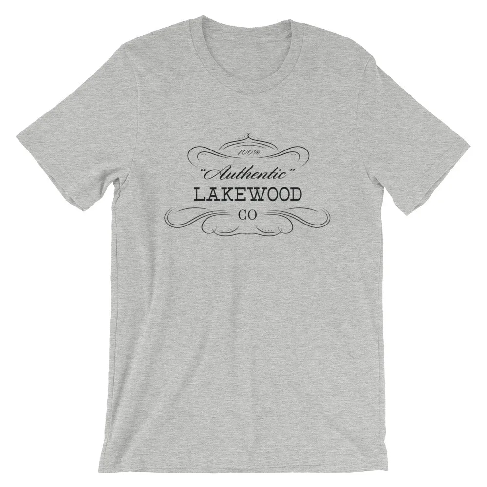 Colorado - Lakewood CO - Short-Sleeve Unisex T-Shirt - Authentic