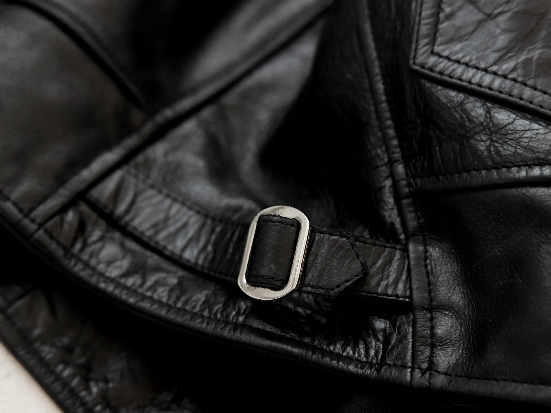 Cossack Jacket - Horsehide Leather - AVI LEATHER