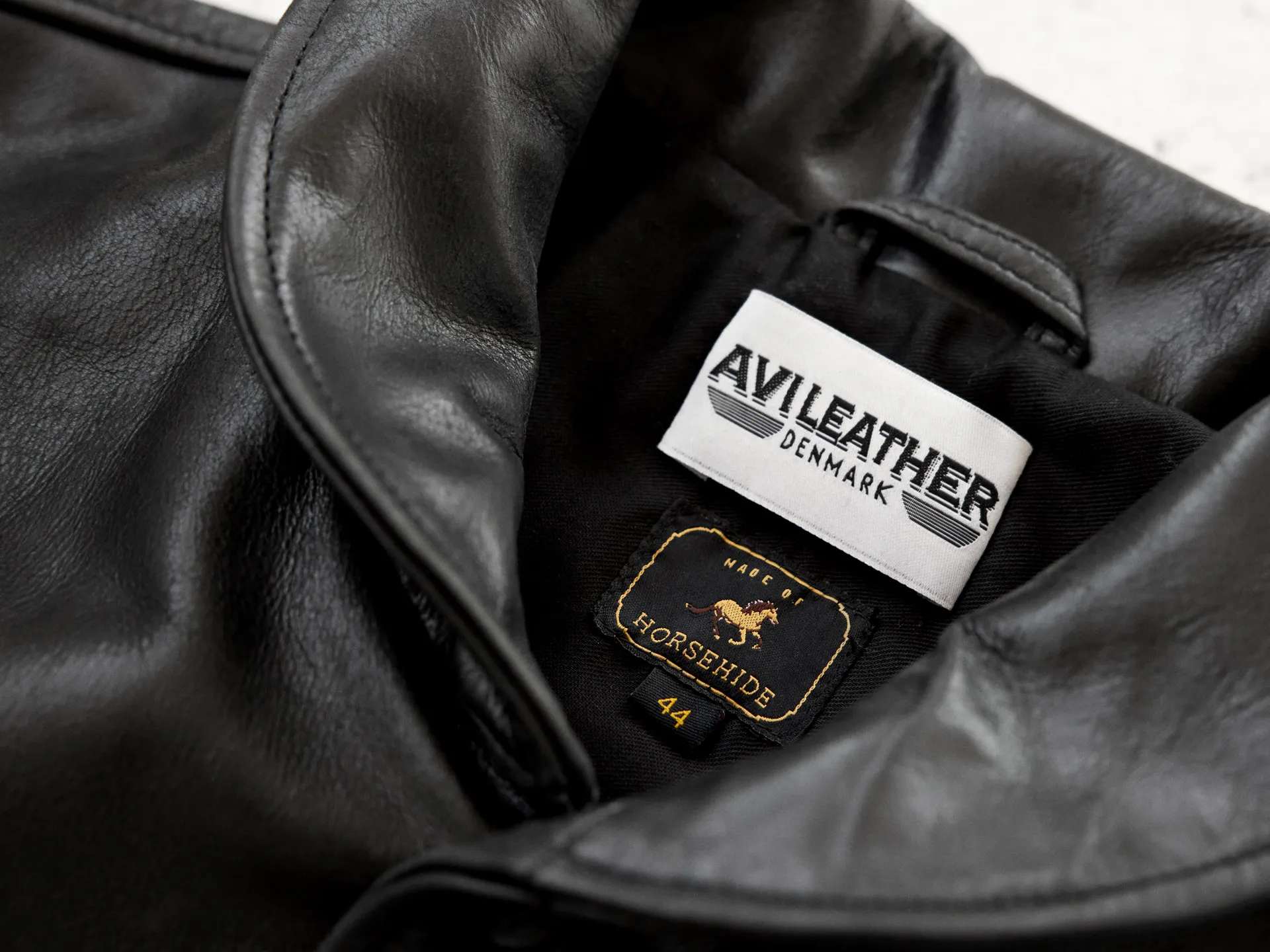 Cossack Jacket - Horsehide Leather - AVI LEATHER