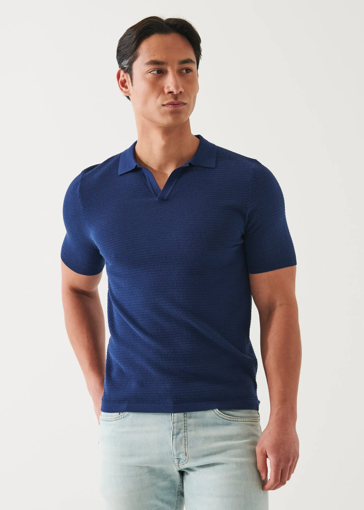 COTTON CUPRO OPEN POLO