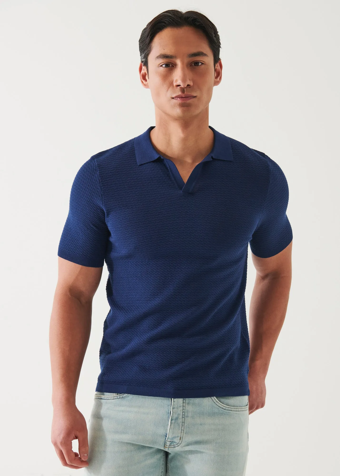 COTTON CUPRO OPEN POLO