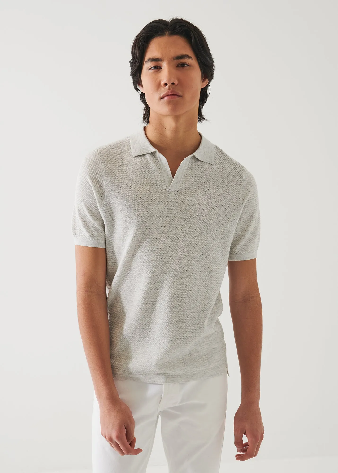 COTTON CUPRO OPEN POLO