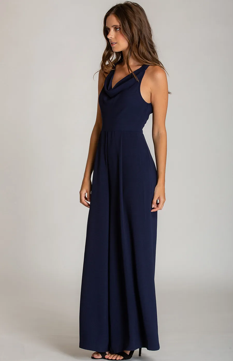 Cowl Neckline Jumpsuit (AJP863A)