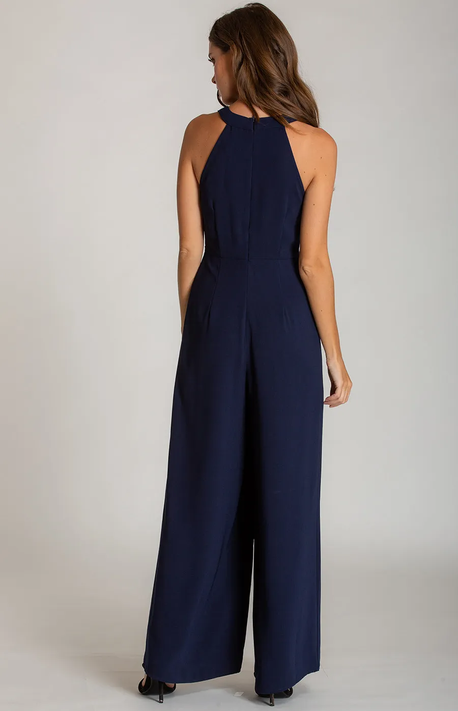 Cowl Neckline Jumpsuit (AJP863A)