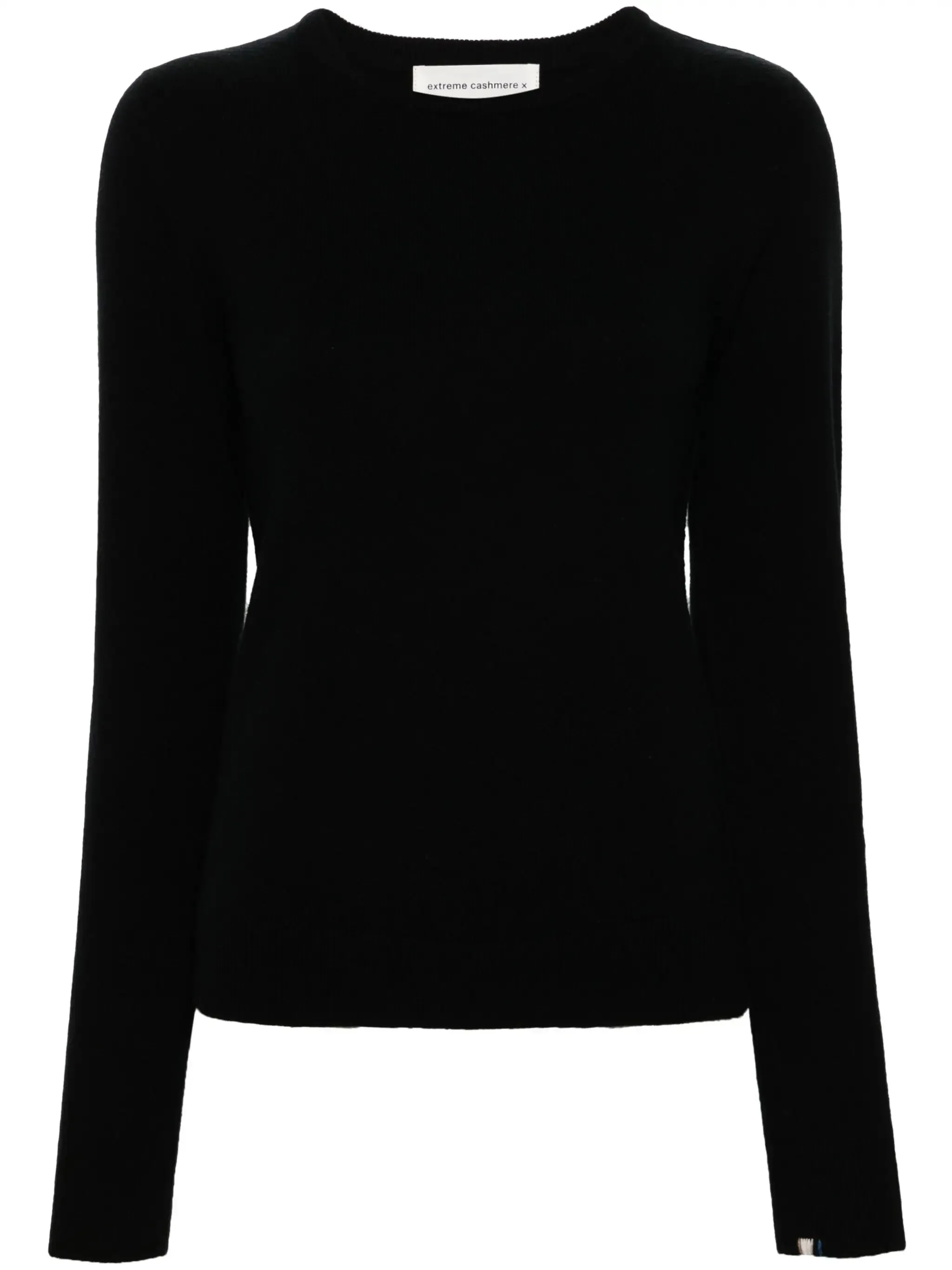 Crew neck sweater n°41 body, black