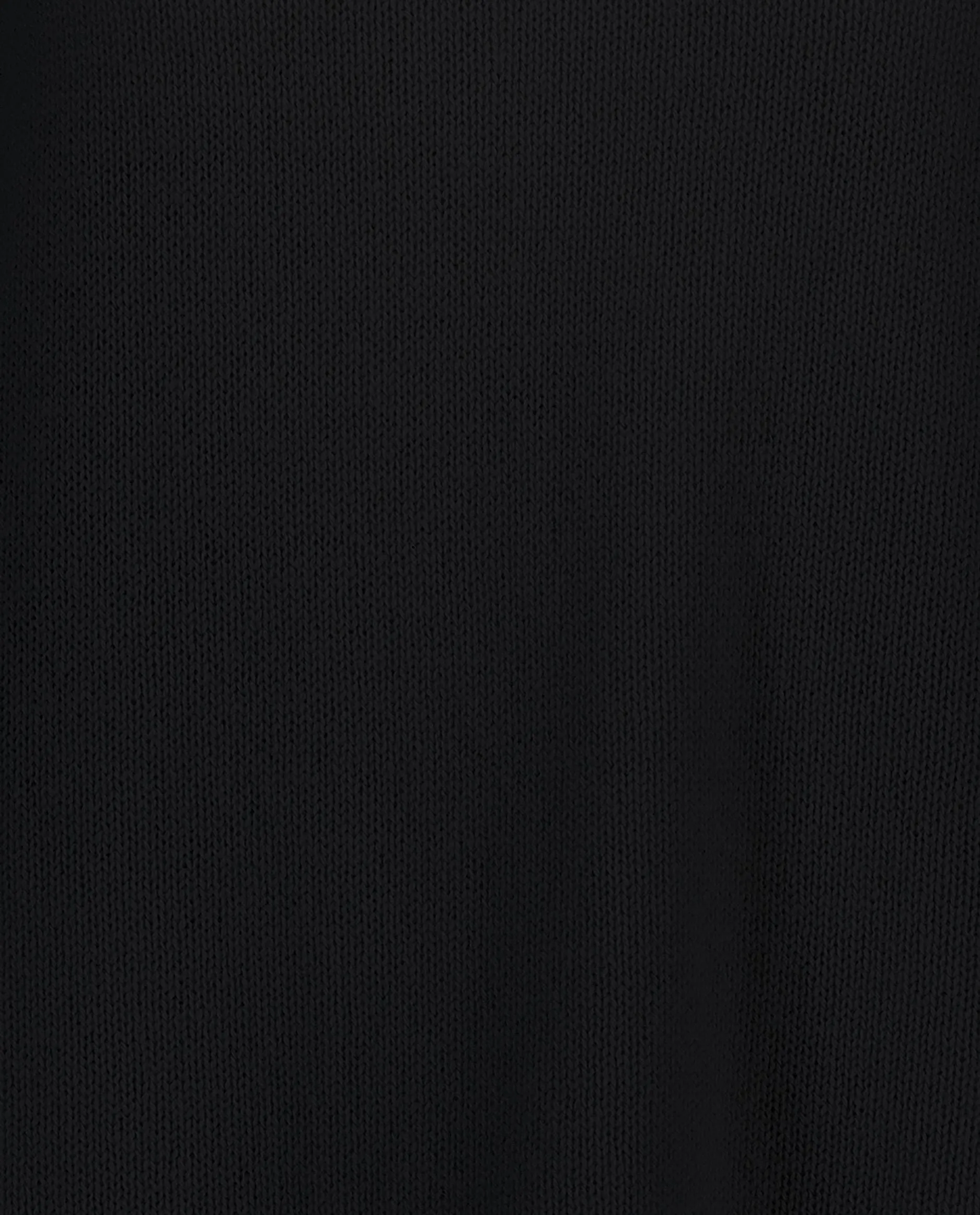 Crewneck cashmere sweater, black