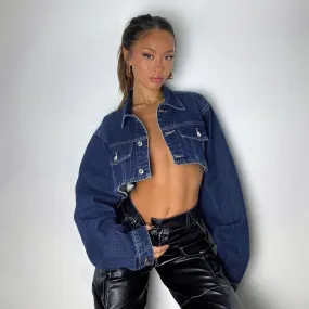 Cropped Denim Jacket