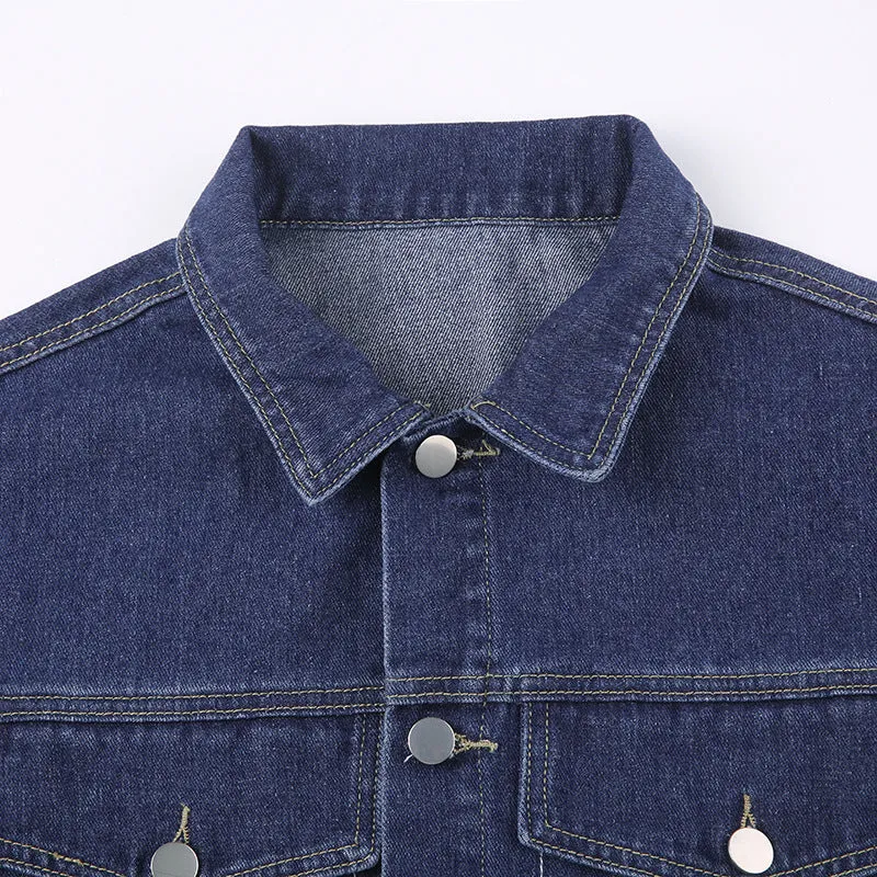 Cropped Denim Jacket