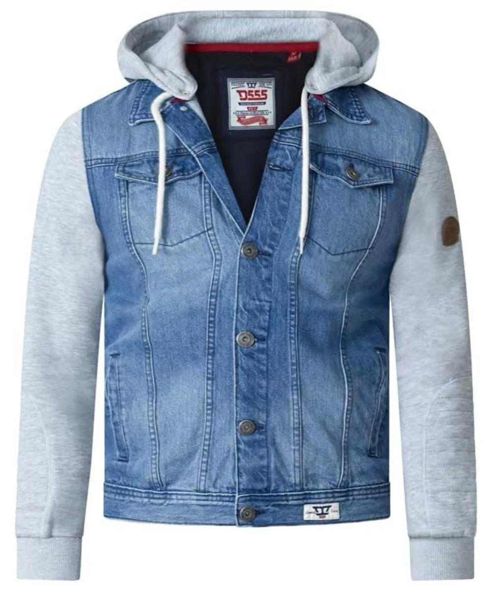 D555 Lester Tall Denim Jacket - Blue