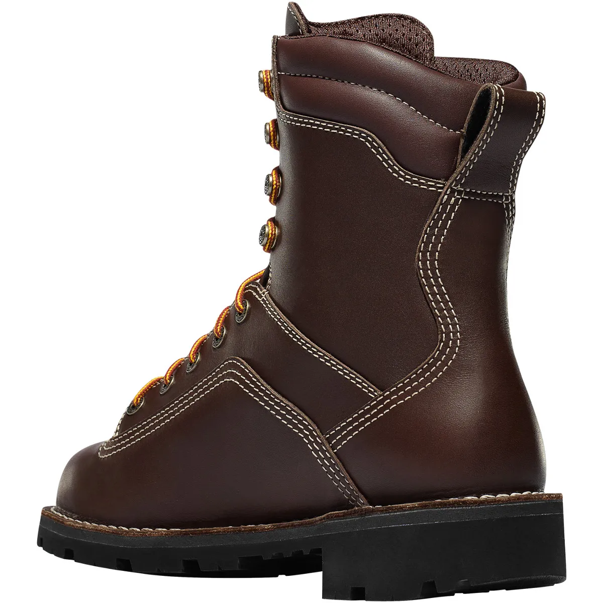 Danner Mens Quarry 8” inch USA Made Steel Toe Gore-Tex Work Boot- Brown Leather