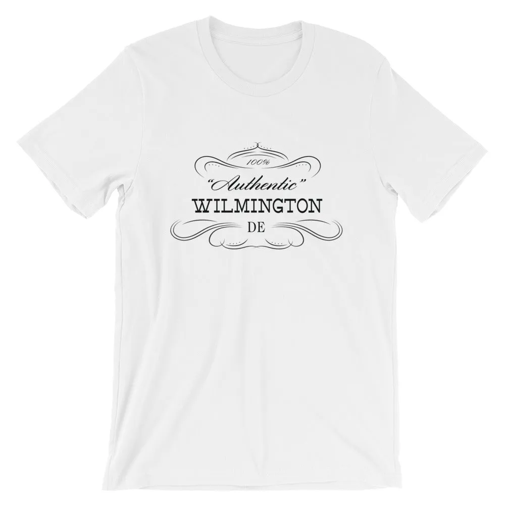 Delaware - Wilmington DE - Short-Sleeve Unisex T-Shirt - Authentic