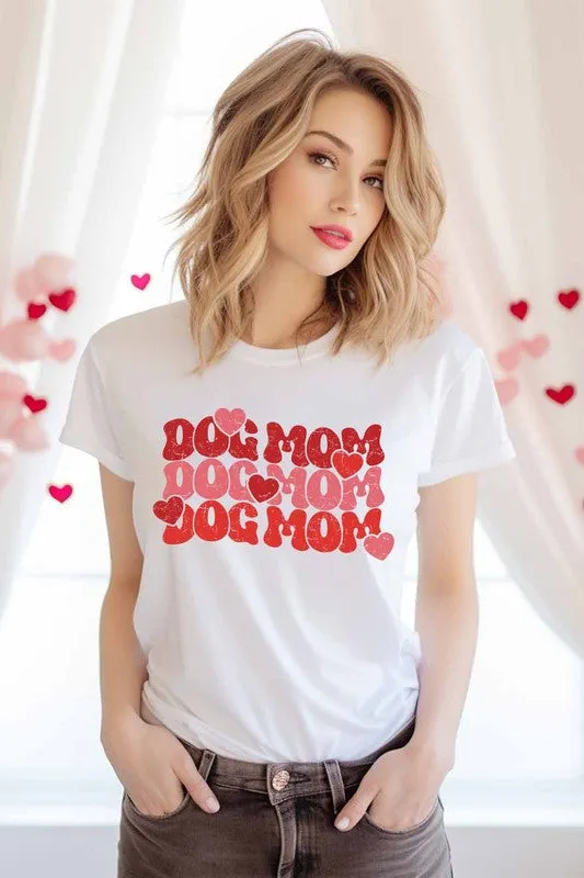 Dog Mom Valentine Graphic Tee